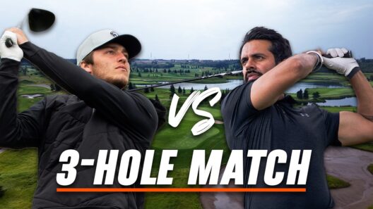 Colton Dach vs Tony Brar | 3-Hole Golf Match