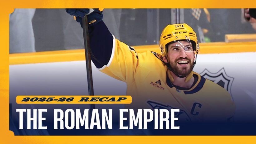 The Roman Empire | Roman Josi Highlights From 25-26 Season