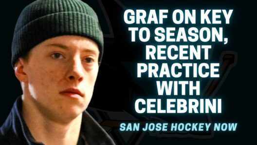 Graf Talks “Look At This” Meme, Sibling Rivalry, Recent Practice With Celebrini | EP 137
