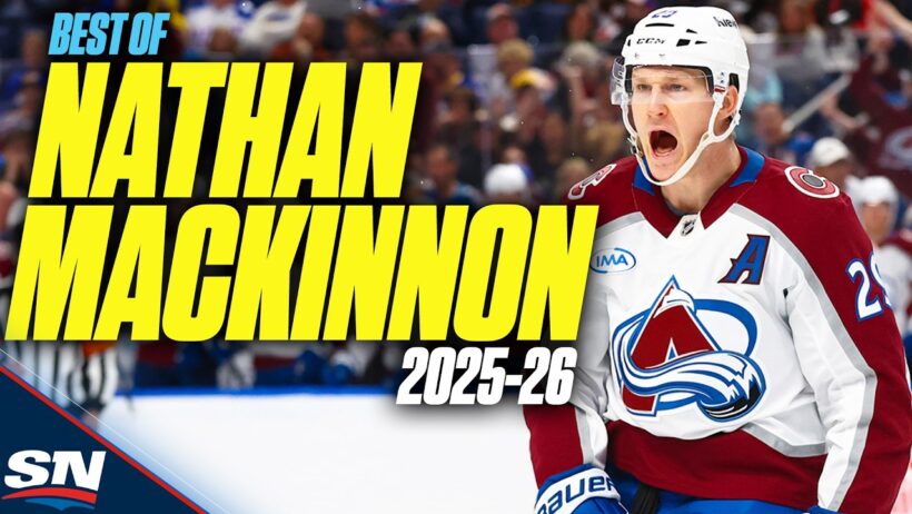 Nathan MacKinnon's BEST Plays of the 2025-26 NHL Season
