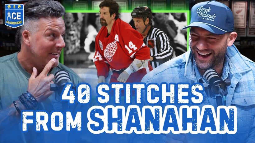 Brendan Shanahan was a MENACE on the Detroit Red Wings...