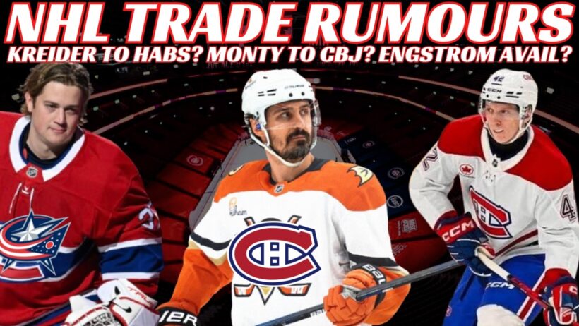 NHL Trade Rumours - Habs, Ducks, CBJ, Global Series Germany, Pens HOF, Isles Fan Voted Jersey