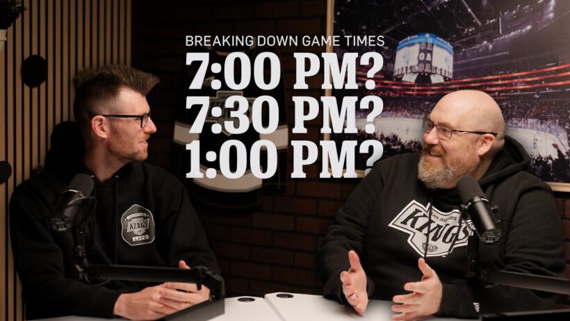 Start Times, Scheduling, & More with LA Kings Executive!  | All the Kings Men