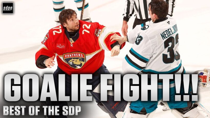 BEST OF SDP: GOALIE FIGHT!!! Sergei Bobrovsky vs. Alex Nedeljkovic