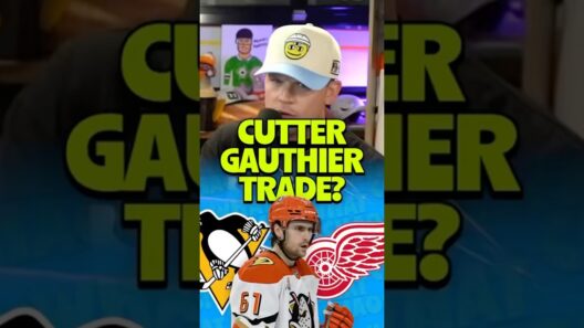 Cutter Gauthier to the Detroit Red Wings for Dylan Larkin 👀