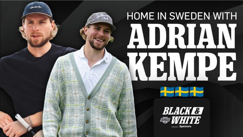 NHL Superstar Goes Home to Sweden in the Offseason | Black & White | LA Kings