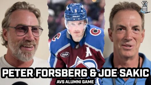 Joe Sakic on Cale Makar's Contract & Peter Forsburg at Avs Alumni Game + More