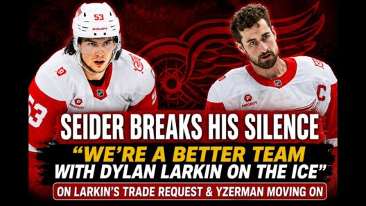 Moritz Seider Breaks His Silence on Dylan Larkin: “We’re a Better Team With Him”