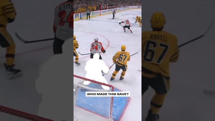 Can you tell which Flyers goalie made this save? 👀  #hockey #nhleurope #nhl #flyers