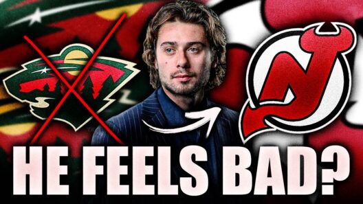 QUINN HUGHES "FEELS BAD" FOR THE MINNESOTA WILD? ON HIS WAY TO THE NEW JERSEY DEVILS?