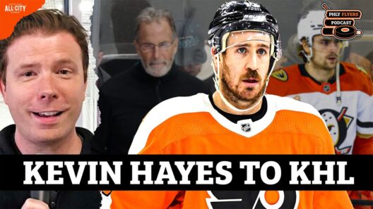 Former Flyer Kevin Hayes Signs In KHL: What Went Wrong With John Tortorella? Cutter Gauthier? Fans?