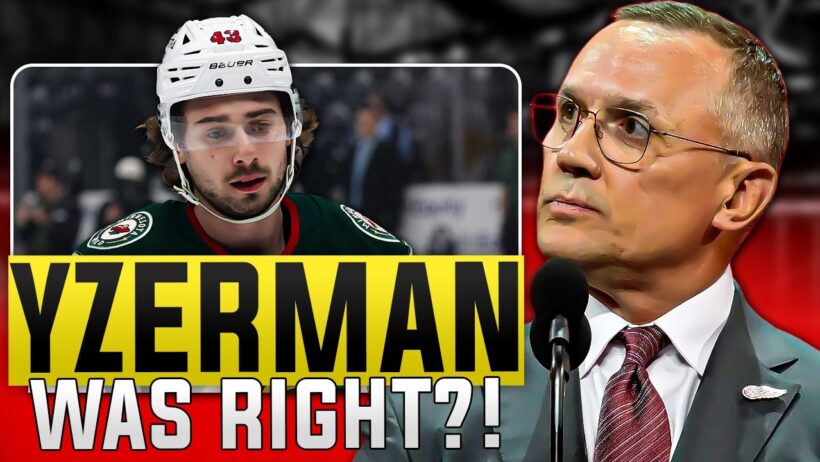 Detroit Red Wings Steve Yzerman WAS RIGHT not Trading for Quinn Hughes?!