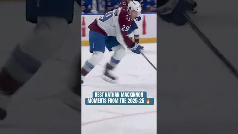 Nathan MacKinnon Best Plays From Last Season 🔥