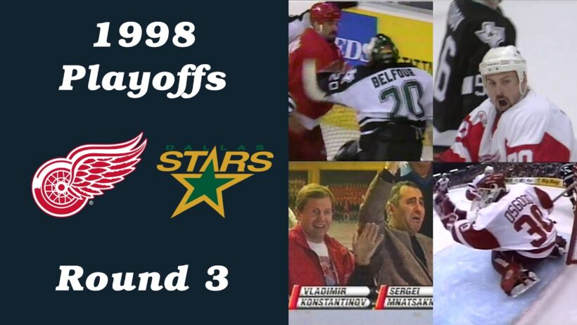 1998 Playoffs: Red Wings-Stars Series Highlights