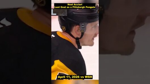 Noel Acciari (Signed with Philadelphia) - Last Goal as a Pittsburgh Penguin