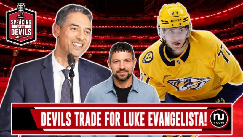 NJ Devils Trade For Luke Evangelista LIVE!