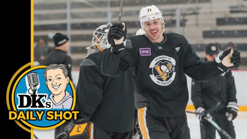 DK's Daily Shot of Penguins: Celebrating Evgeni Malkin?