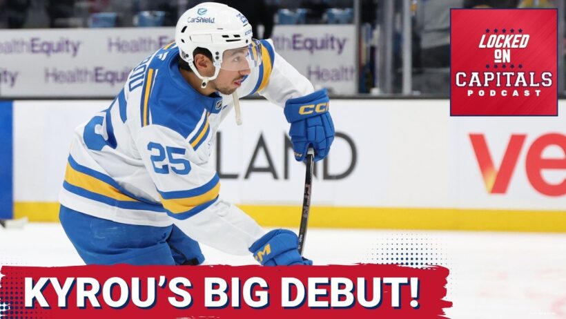 GAME-CHANGER: Washington Capitals Ignite with Jordan Kyrou Arrival, FILLING the Arena with Buzz