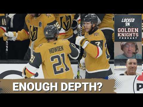 Vegas Golden Knights Depth SUFFERS—Will William Karlsson & Tomas Hertl FILL Critical Gaps?