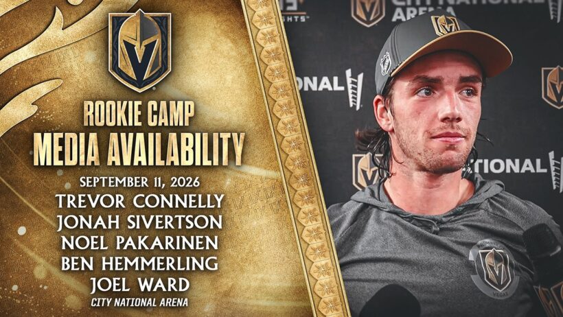 🎥 2026 Rookie Camp | Connelly, Sivertson, Pakarinen, Hemmerling & Ward