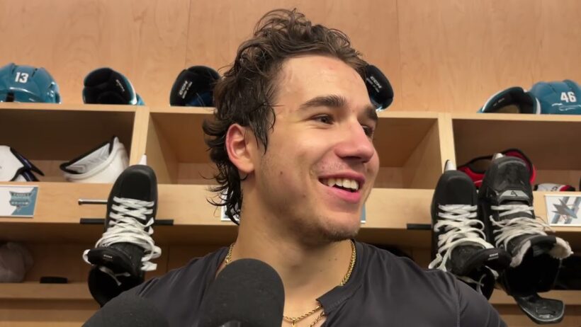 Misa on Off-Season Training With Celebrini, How He's Gotten Better