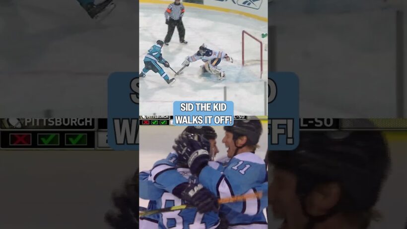 THROWBACK: Sid wins it IN THE SNOW!