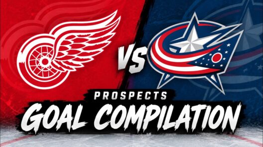 “JUICE” WINS IT! Red Wings Prospects Beat Blue Jackets 3-2 in OT | ALL GOALS
