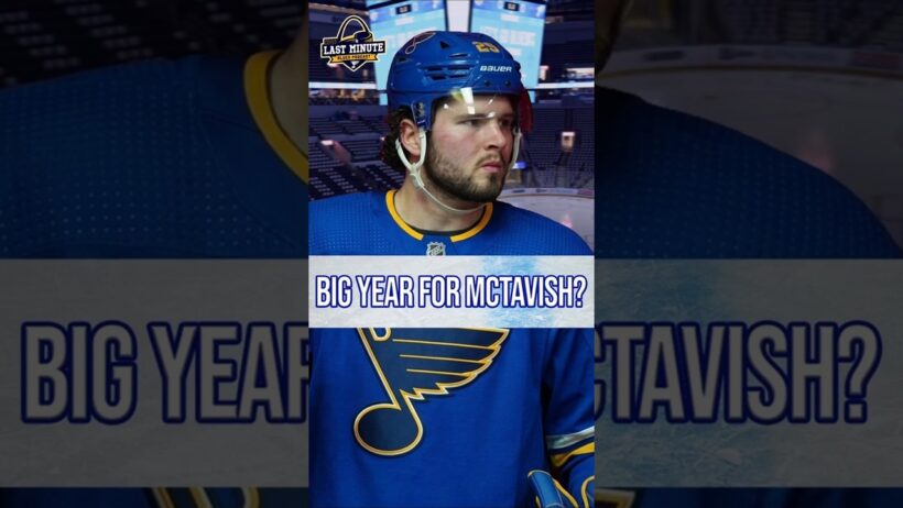 What should Blues fans expect from Mason McTavish this year?