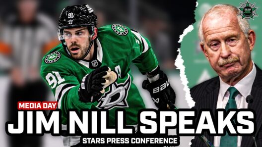 Dallas Stars GM Jim Nill Addresses Media at Stars Media Day