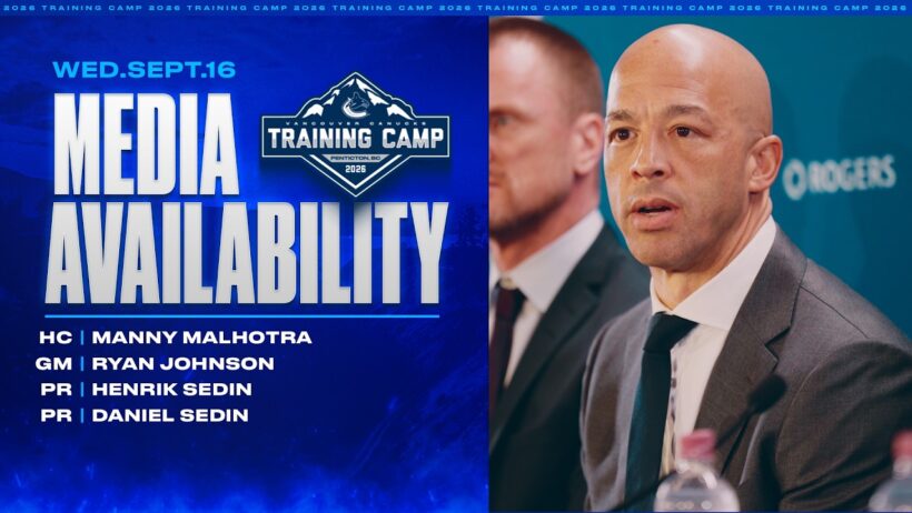 Manny Malhotra, Ryan Johnson, Daniel & Henrik Sedin Season Opening Press Conference (Sep 16 2026)