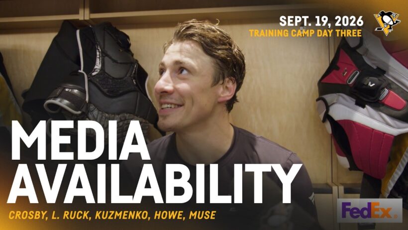 Training Camp Day Three Media Availability (9.19.26) | Pittsburgh Penguins
