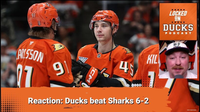 REACTION: Ducks beat Sharks 6-2
