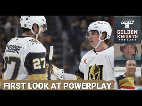 Vegas Golden Knights REVEAL Revamped Power Play With Shea Theodore and Mitchell Marner | VGK Podcast