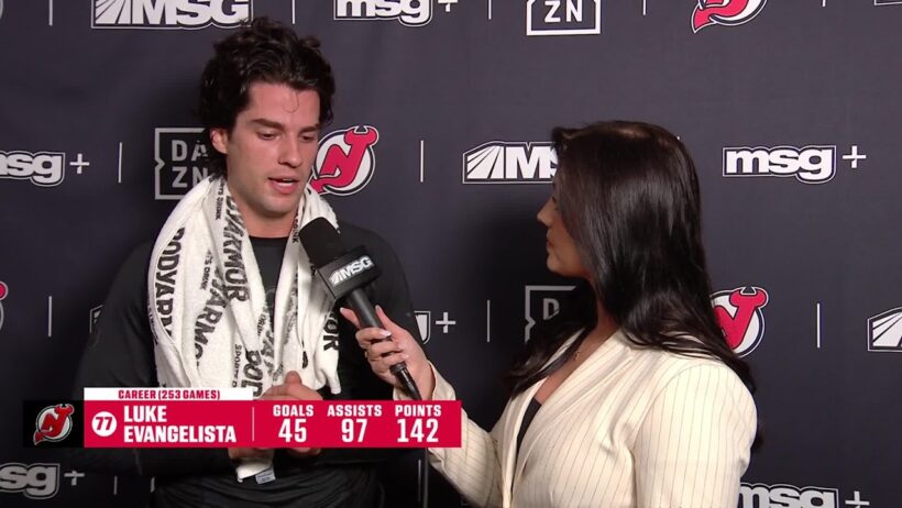 Luke Evangelista 1st Intermission Interview