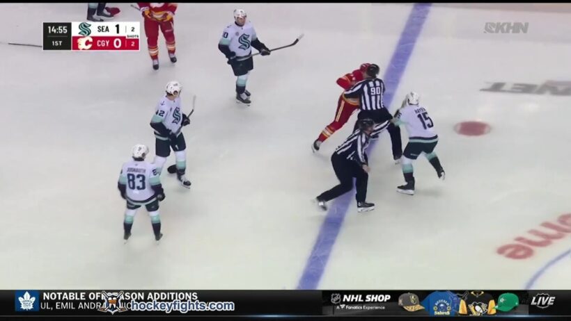 John Hayden vs Brennan Othmann | Sep 20, 2026 | Seattle Kraken at Calgary Flames