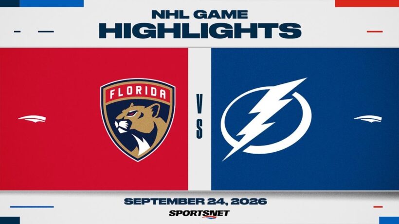 NHL Pre-Season Highlights | Panthers vs. Lightning - September 24, 2026