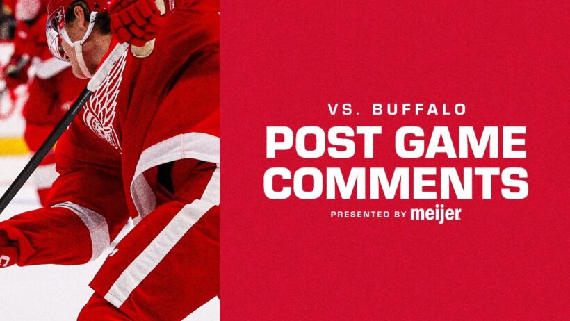 Anton Johansson, Alex DeBrincat, Todd McLellan Post Game Comments | Sept. 24, 2026