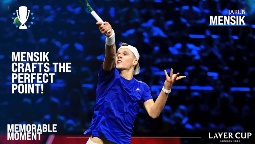 Jakub Mensik Crafts the Perfect Point | Laver Cup 2026