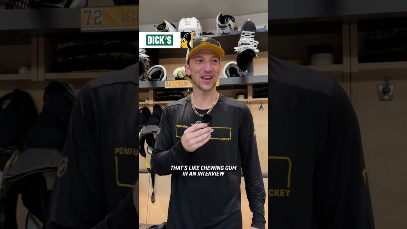 Iced Coffee In An Interview?! ☕️ #nhl #hockey #debate