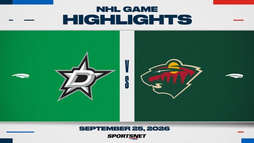 NHL Pre-Season Highlights | Stars vs. Wild - September 25, 2026