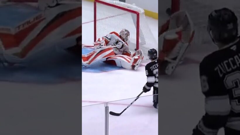 Zuc's first in a Kings jersey!  #lakings #hockey