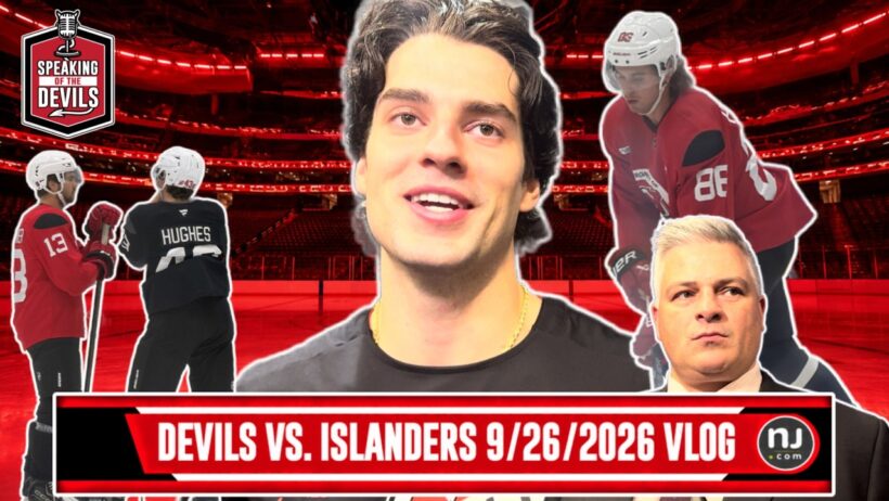 NJ Devils vs. NY Islanders 9/26/26 VLOG