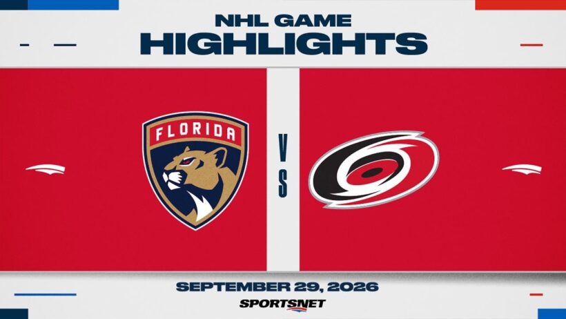 NHL Highlights | Panthers vs. Hurricanes - September 27, 2026