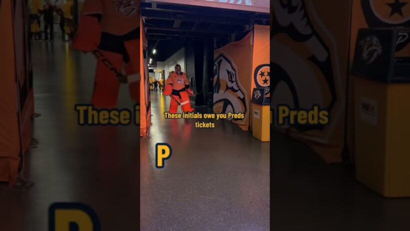 This initial owes you #Preds tickets 👀
