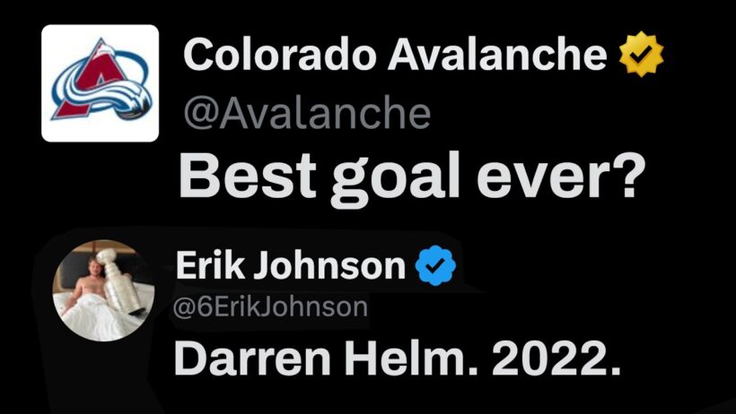 The Best Avalanche Goal Ever