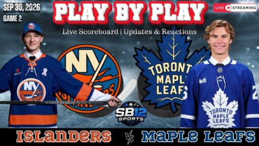🏒 LIVE: Toronto Maple Leafs vs New York Islanders | NHL Play-by-Play, Reactions & Chat