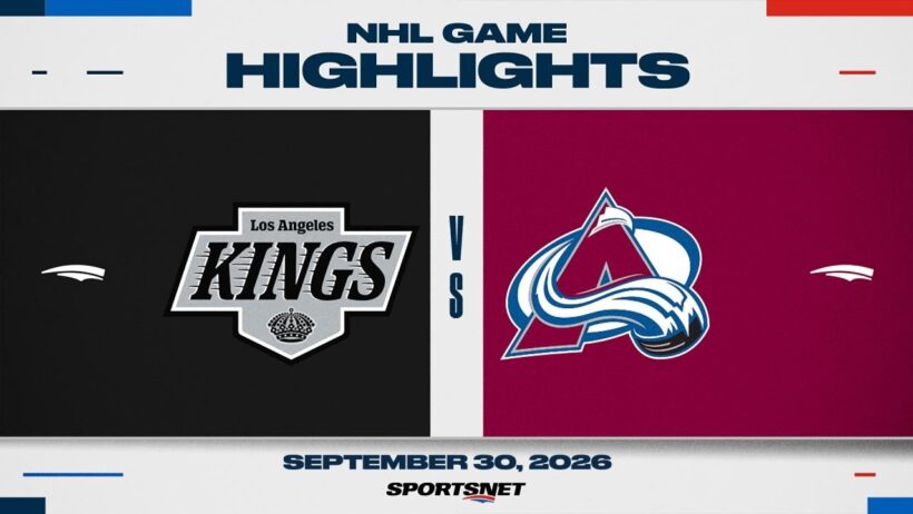 NHL Highlights | Kings vs. Avalanche - September 30, 2026