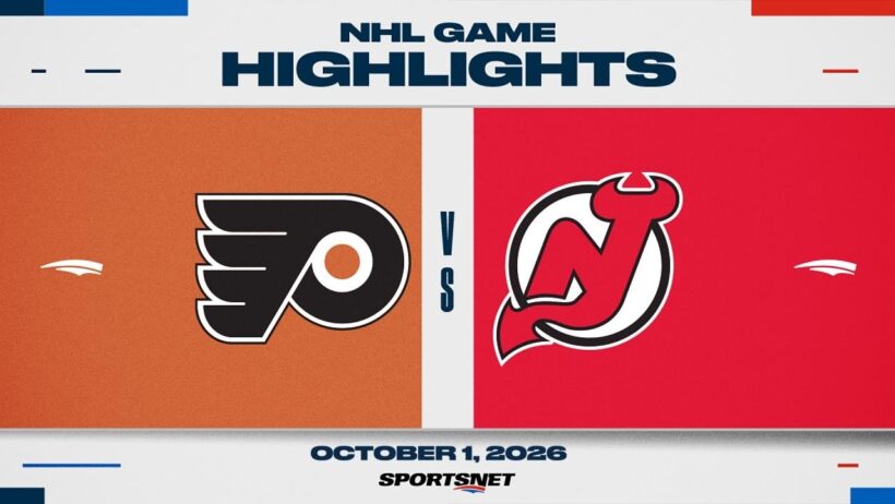NHL Highlights | Flyers vs. Devils - October 1, 2026