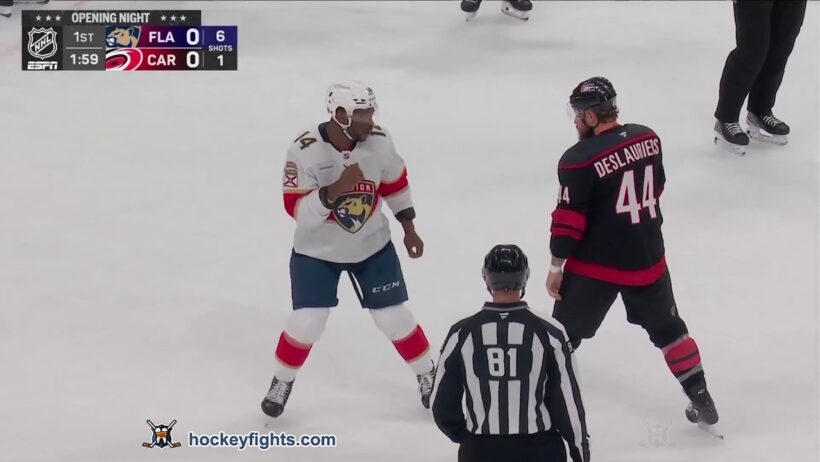 Bokondji Imama vs Nicolas Deslauriers | Sep 29, 2026 | Florida Panthers at Carolina Hurricanes