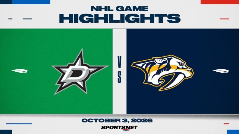 NHL Highlights | Stars vs. Predators - October 3, 2026
